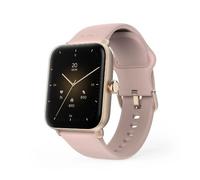 Hama 178620 6010 Digital 44 mm Smartwatch Quadratisch IP68 168 h (Rose, Roségold) jetzt inkl. 5,-€ Fitness-Bonus*