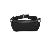 Gürteltasche für Telefon, Gürtel, reflektierend, Schwarz