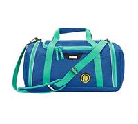 Hama coocazoo Sporttasche SporterPorter „Waveman“, blau, Nasswäschefach, Seitentasche, Schuhfach, Abnehmbarer, Verstellbarer Schultergurt, für Jungen ab der 5. Klasse, 20 Liter