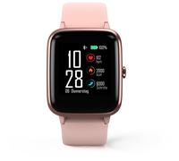 Hama Fit Watch 5910 rosé, Schlafüberwachung, 6 Tage Akkulaufzeit, wasserdicht, Schrittzähler, GPS