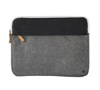Hama Tasche für Tablet und Notebook bis 11 Zoll (Tablettasche, Laptoptasche für Notebook, Tablet, MacBook, Surface, Hülle, Case, Laptophülle, Sleeve) schwarz grau, 00217112, 11'' / 28 cm
