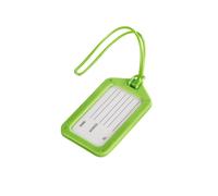 Hama Gepäckanhänger, 9 x 5 cm, 2er-Set, Grün Grün