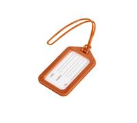 Hama Gepäckanhänger, 9 x 5 cm, 2er-Set, Orange Orange