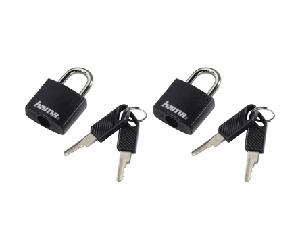 Hama Gepäckschloss VE=2 Stück schwarz