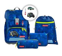 Hama GmbH & Co. KG CLOUD Schulranzen-Set "Police Truck Charly " 5-tlg.