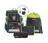 Hama GmbH & Co. KG Schultaschen-Set Space 5-tlg. "Danger Cat Chiko"