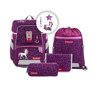 Hama GmbH & Co. KG Schultaschen-Set Space 5-tlg. "Pretty Unicorn Nuala"