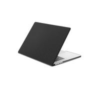 Hama Hülle für MacBook Air M2 2022 13 Zoll (ultradünne Schutzhülle, Macbook Zubehör, Schutz, Case, Cover gegen Kratzer und Schmutz, Hartschale, Komplettschutz) Carbon