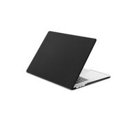 Hama Hülle für MacBook Pro M2 2022 13 Zoll (ultradünne Schutzhülle, Macbook Zubehör, Schutz, Case, Cover gegen Kratzer und Schmutz, Hartschale, Komplettschutz) Carbon