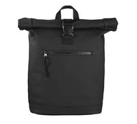 Hama Laptop-Rucksack "Merida", Rolltop, bis 40 cm (15,6"), Schwarz Schwarz