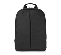 Hama, Laptop-Rucksack mit 39,6 cm (15,6 Zoll), gepolstert, stoßfest (Laptoptasche bis 40 cm, ultraleicht, 429 g und 14 l Volumen), Schwarz