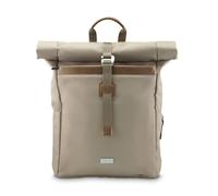 Hama Laptop-Rucksack "Silvan", Rolltop, nachhaltig, bis 41 cm (16.2"), Beige Beige