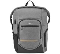 HAMA Laptop-Rucksack "Terra", Rolltop bis 40 cm (15,6"), Grau (00217239)