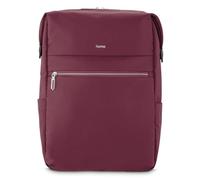 Hama Laptop Rucksack „Ultimate“ (für Laptops bis 41 cm, 16,2“, gepolstert, wasserabweisend, eleganter Daypack mit Tabletfach 14,6“, viele Fächer 15 l Volumen, verstellbar, Trolleyschlaufe) rot