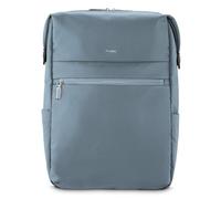 Hama Laptop Rucksack „Ultimate“ (für Laptops bis 41 cm, 16,2“, gepolstert, wasserabweisend, eleganter Daypack mit Tabletfach 14,6“, viele Fächer 15 l Volumen, verstellbar, Trolleyschlaufe) blau