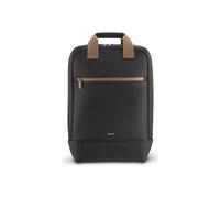 Hama Rucksack für Laptop (Laptopfach gepolstert für Laptops bis 16,2“, Laptoprucksack mit Vordertasche und Innenfach, ultraleichter Daypack, wasserfest) schwarz