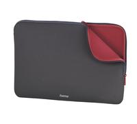 Hama Laptop-Sleeve "Neoprene", bis 40 cm (15,6"), Grau Grau-Rot