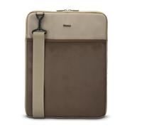 Hama Laptop-Sleeve "To Go" zum Umhängen, von 40 bis 41 cm (15,6" - 16,2"), Bg-Br Beige-Braun