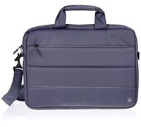 Hama Laptop Tasche bis 14.1 Zoll (Notebook Tasche für Laptop, Tablet, MacBook, Chromebook bis 14,1 Zoll, Umhängetasche als Arbeitstasche oder Schultasche für Herren und Damen) grau blau