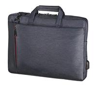 Hama Laptop Tasche bis 15.6 Zoll (Notebook Tasche für Laptop, Tablet, MacBook, Chromebook bis 15,6 Zoll, Umhängetasche als Arbeitstasche oder Schultasche für Herren und Damen) blau