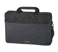 Hama Laptop Tasche bis 15.6 Zoll (Notebook Tasche für Laptop, Tablet, MacBook, Chromebook bis 15,6 Zoll, Umhängetasche als Arbeitstasche oder Schultasche für Herren und Damen) grau