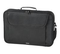 Hama Laptop-Tasche Montego 00216440 | Notebooktasche bis 15,6 Zoll | Polyester | Zubehörfach | Schultergurt | Schwarz