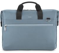 Hama Laptoptasche „Ultimate“ (für Laptops 34-36 cm, 13,3-14,1“, gepolstert, wasserabweisend, Elegante Businesstasche mit Tabletfach 11“, viele Fächer, Schultergurt, Trolleyschlaufe) blau