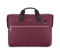 Hama Laptoptasche „Ultimate“ (für Laptops 40-41 cm, 15,6-16,2“, gepolstert, wasserabweisend, Elegante Businesstasche mit Tabletfach 11“, viele Fächer, Schultergurt, Trolleyschlaufe) rot