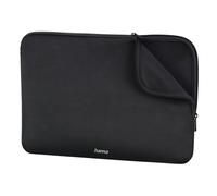 Hama Tasche für Tablet und Notebook bis 15.6 Zoll (Tablettasche, Laptoptasche für Notebook, Tablet, MacBook, Surface bis 15,6 Zoll, Hülle, Case, Laptophülle, Sleeve) Schwarz
