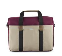 HAMA Silvan 34 - 36 cm (13.3"-14.1") Laptoptasche Umhängetasche für Universal Recyceltes Polyurethan, Beige