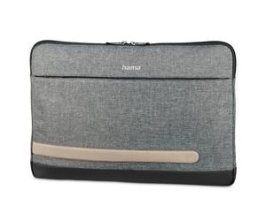 HAMA Laptoptasche "Notebook Sleeve, Laptop Sleeve Schutzhülle bis 34 cm (13,3")", grau, B/H/T: 36,1cm x 27,5cm x 3cm, Taschen, Laptoptasche (51782264-0)