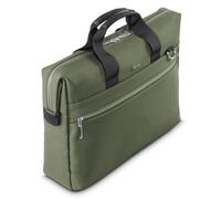 Hama Laptoptasche „Ultimate“ (für Laptops 40-41 cm, 15,6-16,2“, gepolstert, wasserabweisend, elegante Businesstasche mit Tabletfach 11“, viele Fächer, Schultergurt, Trolleyschlaufe) grün