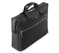 Hama Laptoptasche „Ultimate“ (für Laptops 40-41 cm, 15,6-16,2“, gepolstert, wasserabweisend, elegante Businesstasche mit Tabletfach 11“, viele Fächer, Schultergurt, Trolleyschlaufe) schwarz