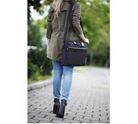 Hama Marseille Notebook-Tasche 43,9 cm (17,3 Zoll), Koffer, Schwarz, Grau - Notebooktasche (Tasche, 43,9 cm (17,3 Zoll), Schultergurt, 630 g, Schwarz, Grau)