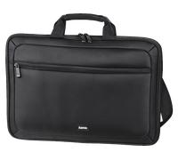 HAMA Nizza 13.3 Zoll Notebooktasche Aktentasche für Universal Polyester, Schwarz