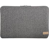 Hama Laptophülle Notebook Sleeve Jersey, 217106, Polyester, grau, bis 33,78 cm / 13,3 Zoll