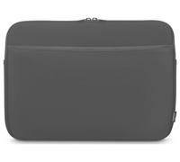 Laptop-Sleeve Neoprene mit Vorderfach, 36-40 cm (14,1"-15,6"), Schwarz