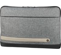 Hama 196602 Terra Notebooktasche für maximal 33,8 cm (13,3 Zoll) grau, grau, 34 cm