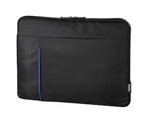 Hama Notebook-Sleeve Kapstadt, bis 40 cm (15,6), Schwarz/Blau