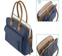 HAMA Laptop-Tasche "Fabulous", von 34 - 36 cm (13,3" - 14,1"), Dunkelblau (00217243)