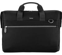 Hama Laptoptasche „Ultimate“ (für Laptops 40-41 cm, 15,6-16,2“, gepolstert, wasserabweisend, elegante Businesstasche mit Tabletfach 11“, viele Fächer, Schultergurt, Trolleyschlaufe) schwarz