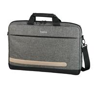Hama Laptop Tasche Terra bis 15.6 Zoll (Notebook Tasche für Laptop, Tablet, MacBook, Chromebook bis 40 cm 15,6 Zoll, Umhängetasche als Arbeitstasche oder Schultasche für Herren und Damen) Grau