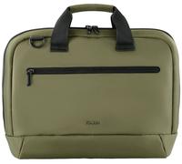 Hama Laptoptasche für Laptops 15,6“ - 16,2“ (leichte Businesstasche als Umhängetasche oder Tragetasche, Notebooktasche mit Organizer-Vorderfach und -Innenfach, wasserabweisend, gepolstert) oliv