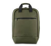Hama Rucksack für Laptop (Laptopfach gepolstert für Laptops bis 16,2“, Laptoprucksack mit Vordertasche und Innenfach, ultraleichter Daypack, wasserfest) oliv
