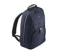 Hama Rucksack für Laptop (Laptopfach gepolstert für Laptops bis 16,2“, Tabletfach für 14,6“, Laptoprucksack mit 2 Vordertaschen und 1 Innenfach, ultraleichter Daypack) dunkelblau
