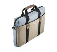 HAMA Silvan 34 - 36 cm (13.3"- 14.1") Laptoptasche Umhängetasche für Universal Polyurethan, Hellblau