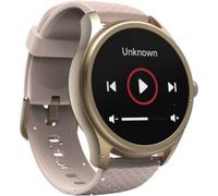 Hama Smartwatch 178616 5010 | 1,38" Farbtouch | Telefonfunktion | WhatsApp | IP68 | 168h Akku | Herzfrequenz | Roségold