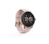 Hama Smartwatch 4910, IP68 wasserdicht (Fitness-Uhr Damen, 1,09"-Full-Touch-Farbdisplay, Blutsauerstoff-, Pulsmesser, Schlaftracker, Kalorienzähler-Armband, Schrittzähler, Smart-Watch Damen) rosé-gold