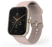 Hama Smartwatch, Farbdisplay 1,65“, Telefonfunktion, IP68, rosé | WhatsApp, E-Mails etc., Sprachassistent, Fitnesstracker mit 100 Sportarten + Herzfrequenz, Blutsauerstoff, Kalorien etc.