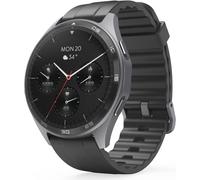 Hama Smartwatch 7010 – GPS, 1,43" AMOLED, Telefonfunktion, wasserdicht – Schwarz